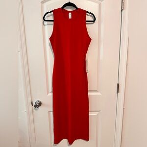 Lululemon All Aligned Midi Red Dress